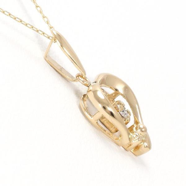 Yellow Gold Necklace Diamond Yellow Gold Necklace Diamond